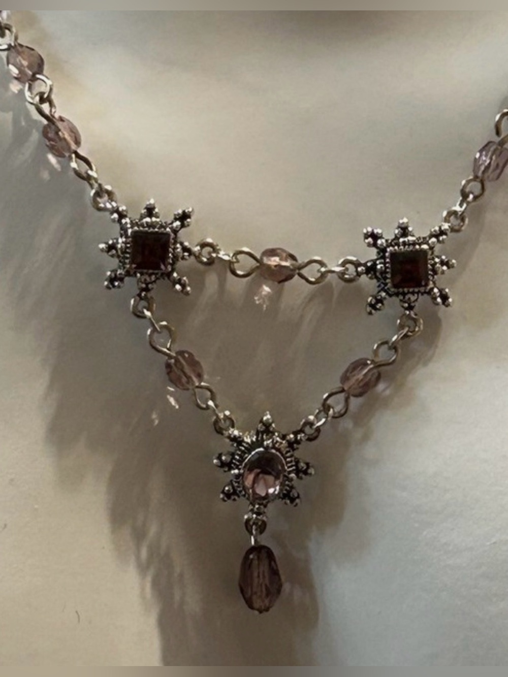 Amethyst ( Lab created) - Picture 2 of 3